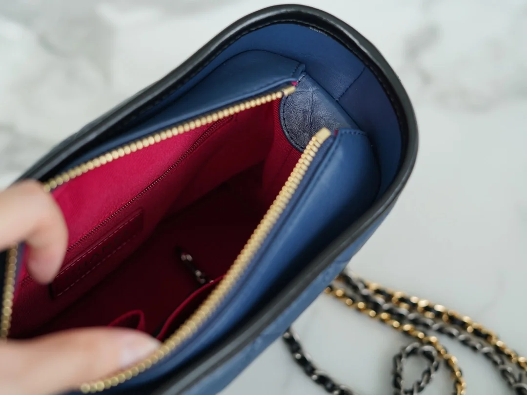 샤넬 가브리엘 스몰 호보백 블루