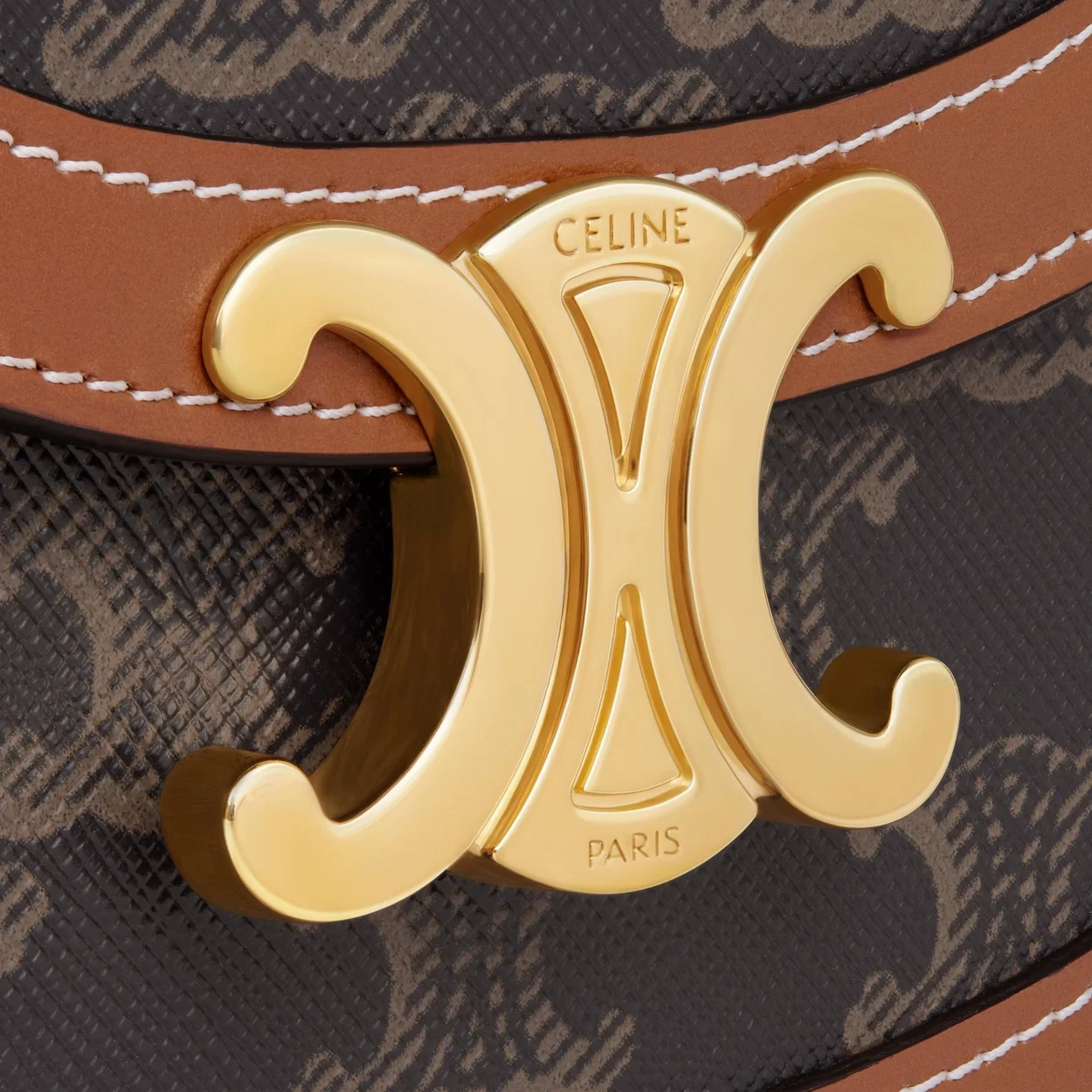 셀린느 미니 클레아 베사체 트리옹프 백 탠