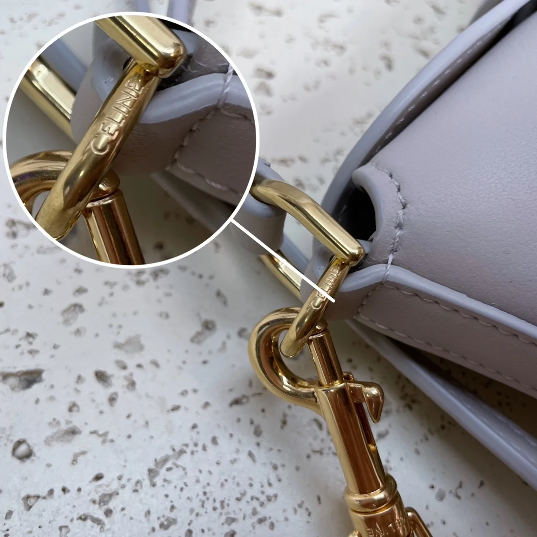 셀린느 미니 트리옹프 버킷백 라이트스톤