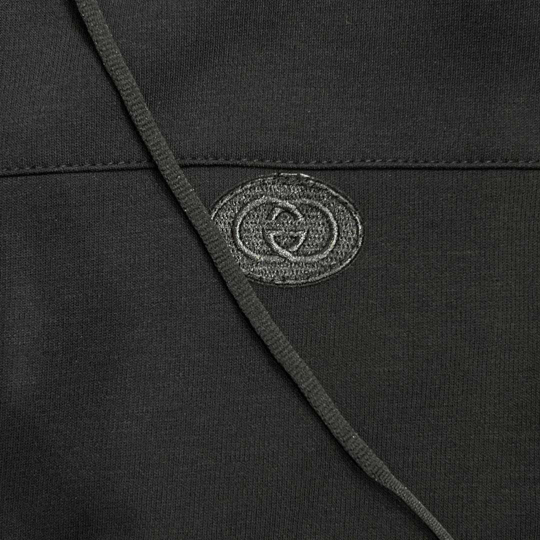 구찌 GG 웹 스트라이프 디테일 후드 자켓