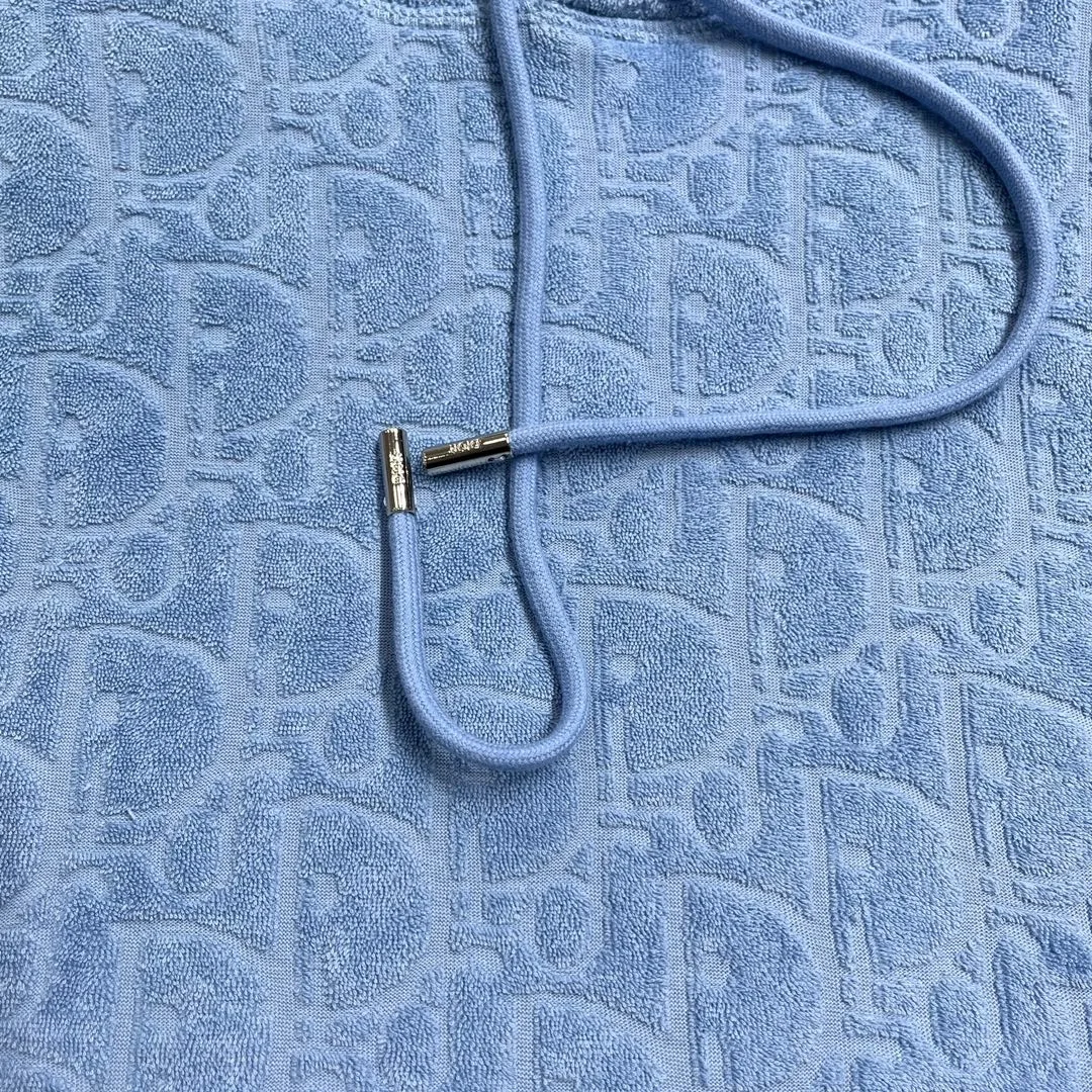 디올 오블리크 후드 블루