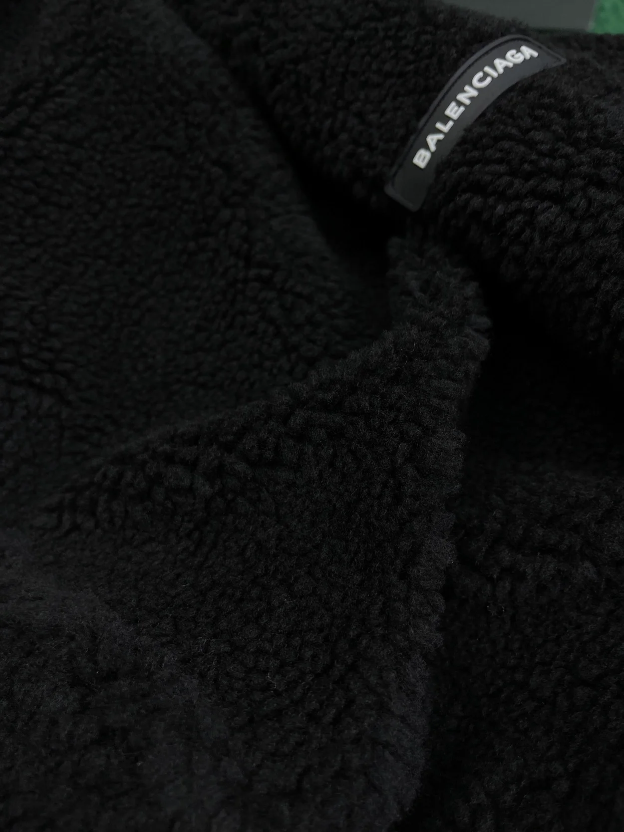 발렌시아가 플리스 후드 집업