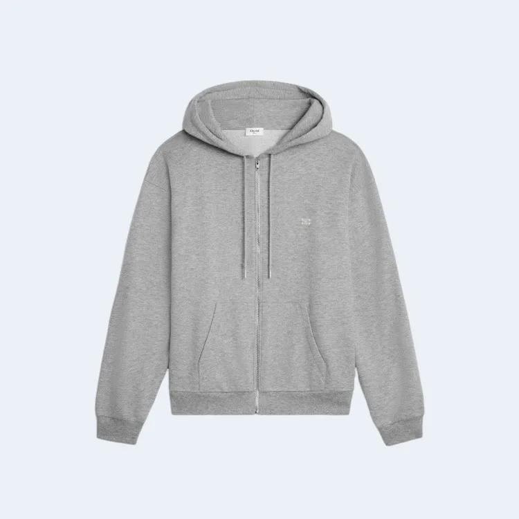 셀린느 트리옹프 코튼 후드 집업