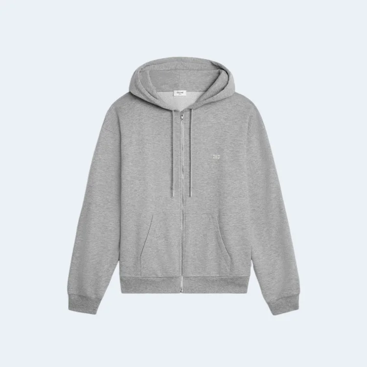 셀린느 트리옹프 코튼 후드 집업