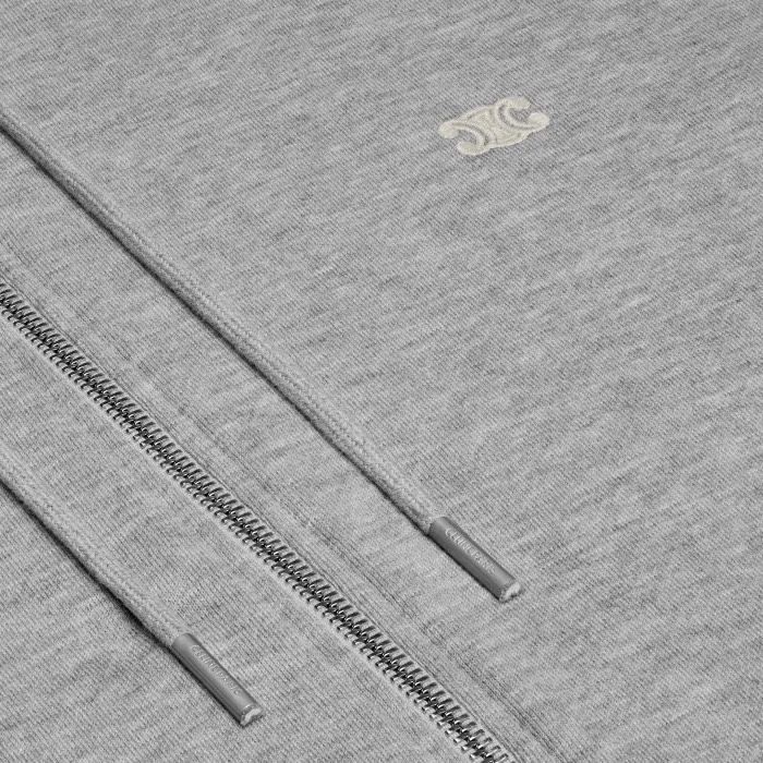 셀린느 트리옹프 코튼 후드 집업