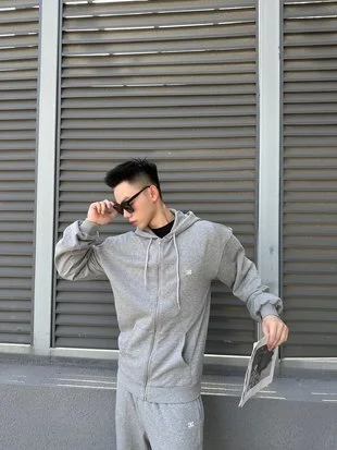 셀린느 트리옹프 코튼 후드 집업