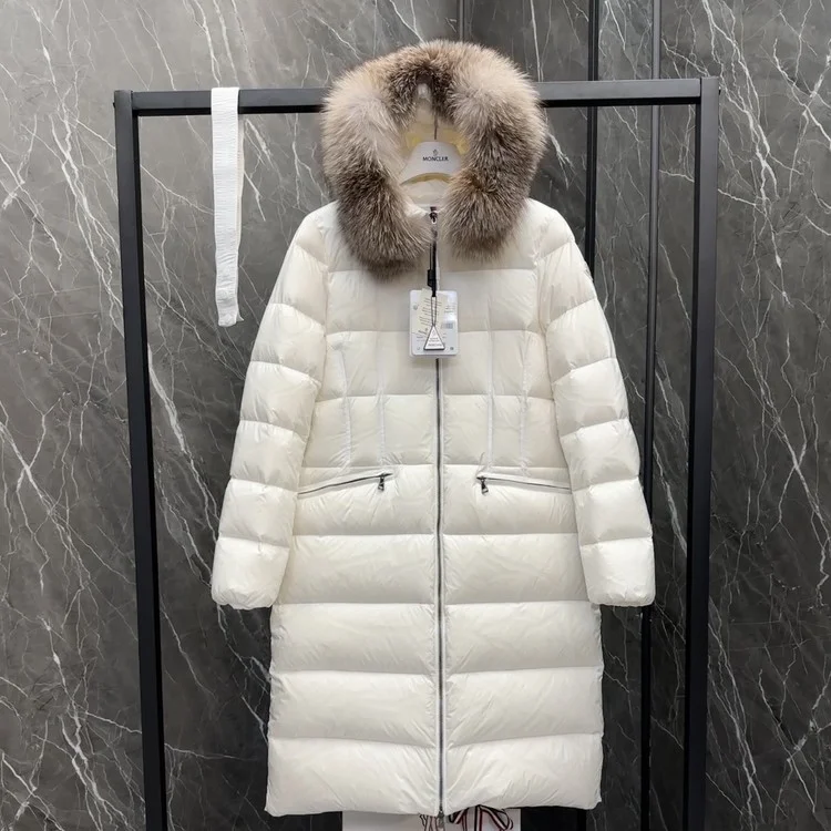 몽클레어 보에딕 롱패딩 화이트