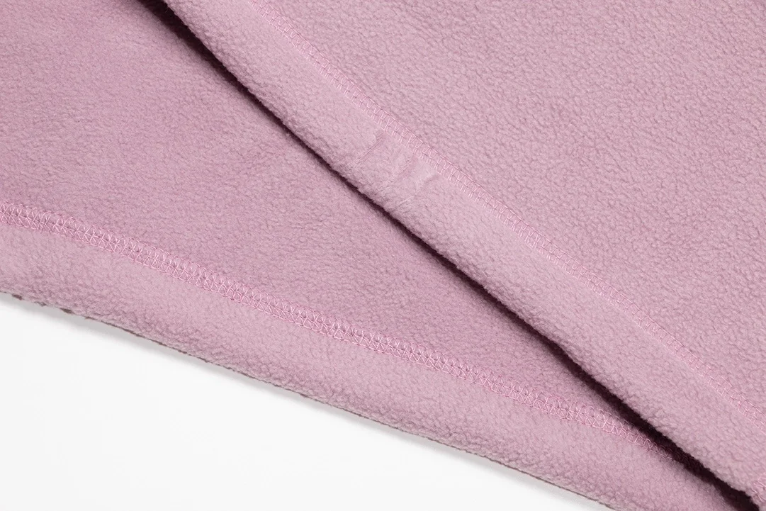 발렌시아가 폴리티컬 웨이브 로고 후드 핑크