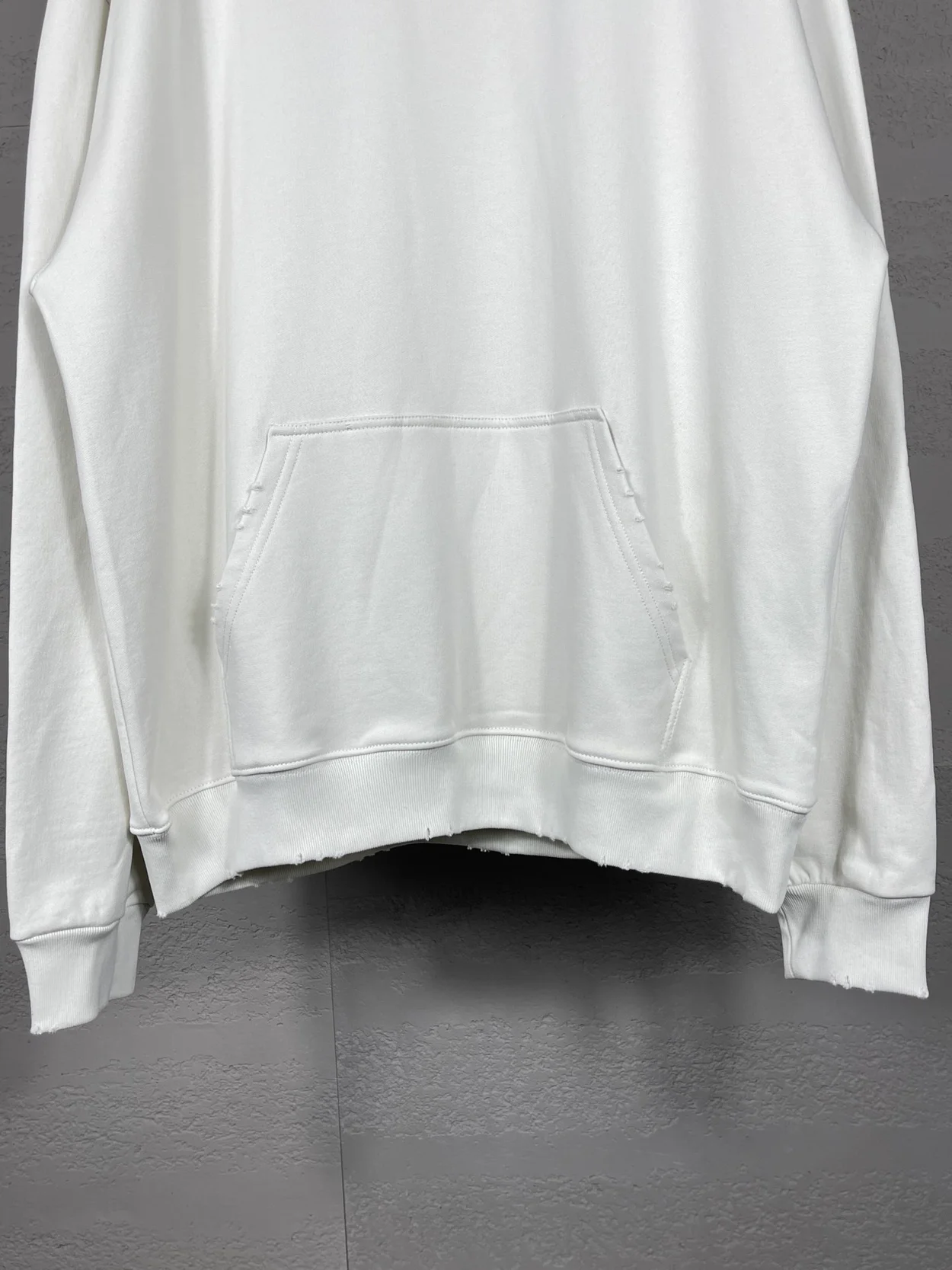 발렌시아가 폴리티컬 캠페인 후드 화이트