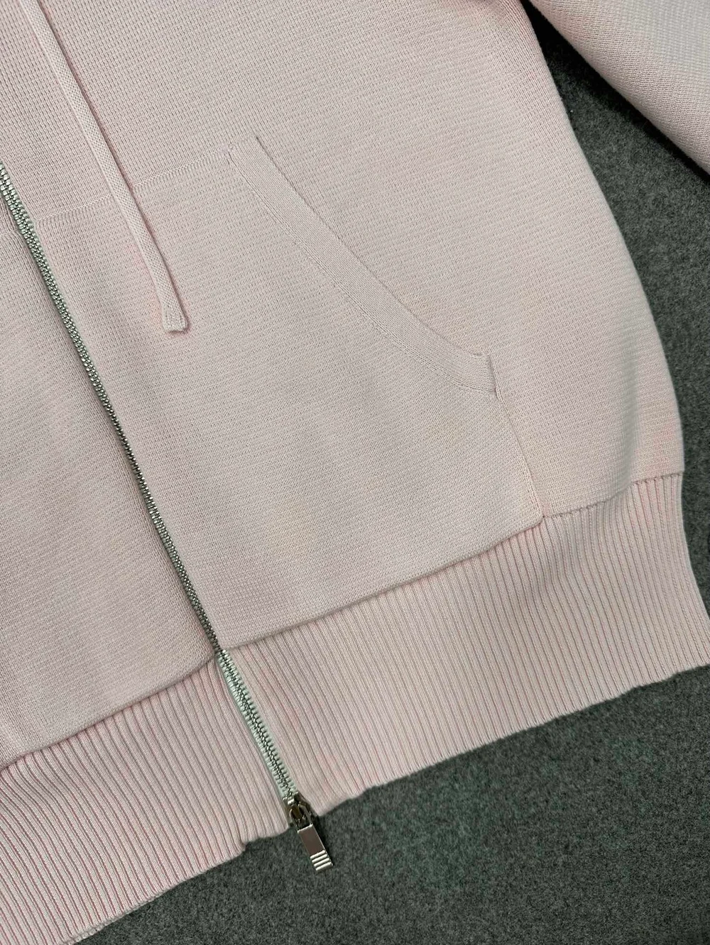 톰브라운 코튼 밀라노 암밴드 후디 핑크