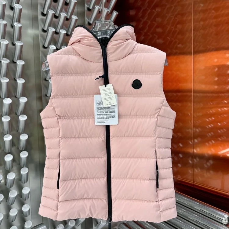 몽클레어 24SS 알리테르세 다운 패딩 베스트 핑크