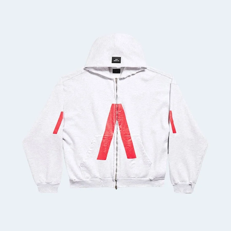 발렌시아가 뮤직 아카이브 미디움 핏 후드 집업