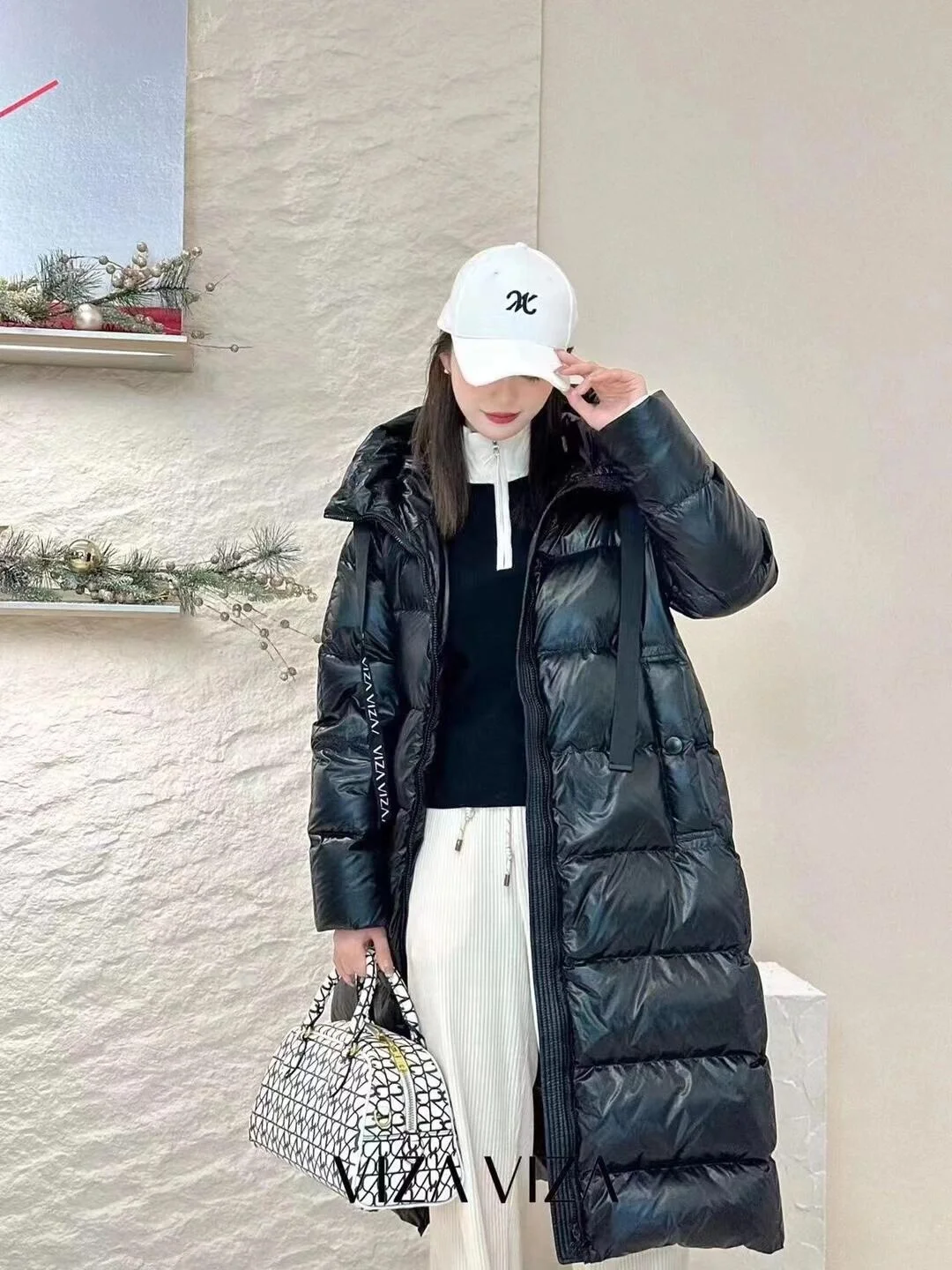 몽클레어 카베타즈 롱다운 재킷