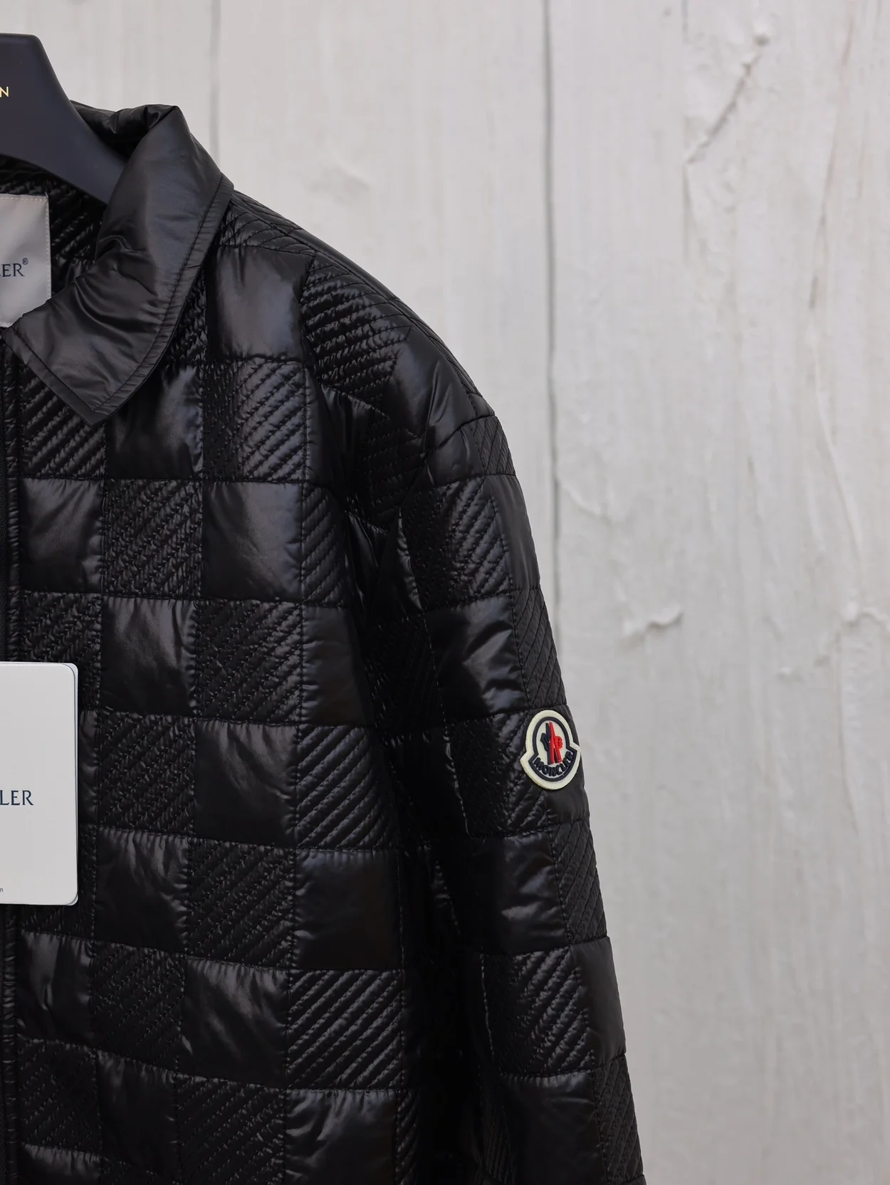 몽클레어 패딩 집업 셔츠