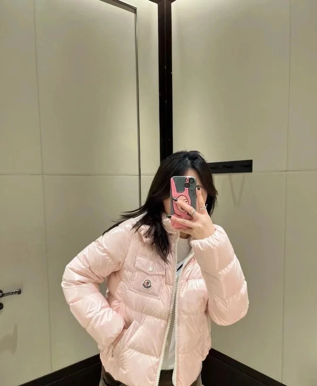 몽클레어 Andro 쇼트 다운 재킷