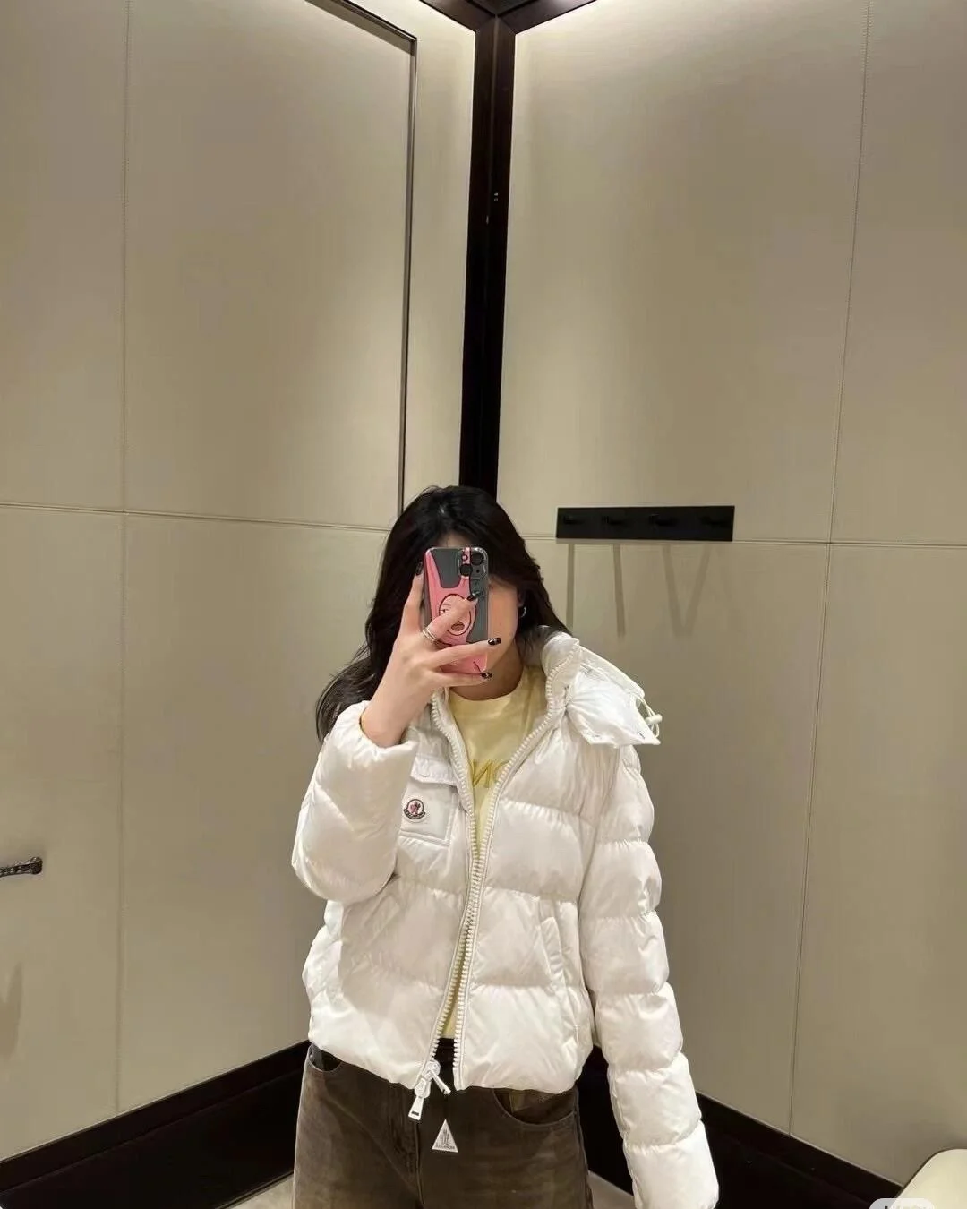 몽클레어 Andro 쇼트 다운 재킷