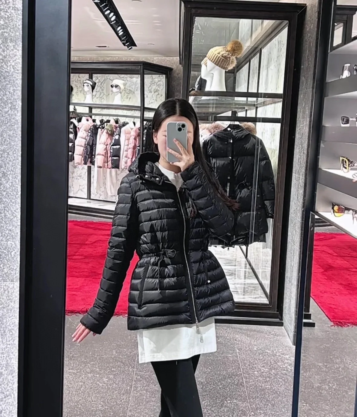 몽클레어 Raie 쇼트 다운 재킷