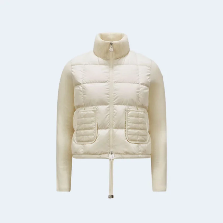 몽클레어 패딩 울 집업 가디건