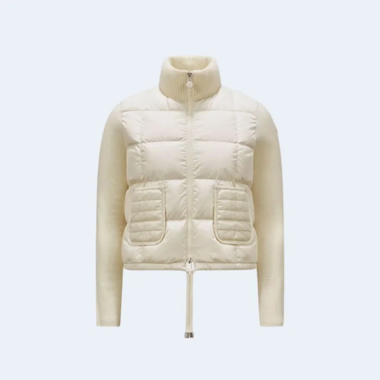 몽클레어 패딩 울 집업 가디건