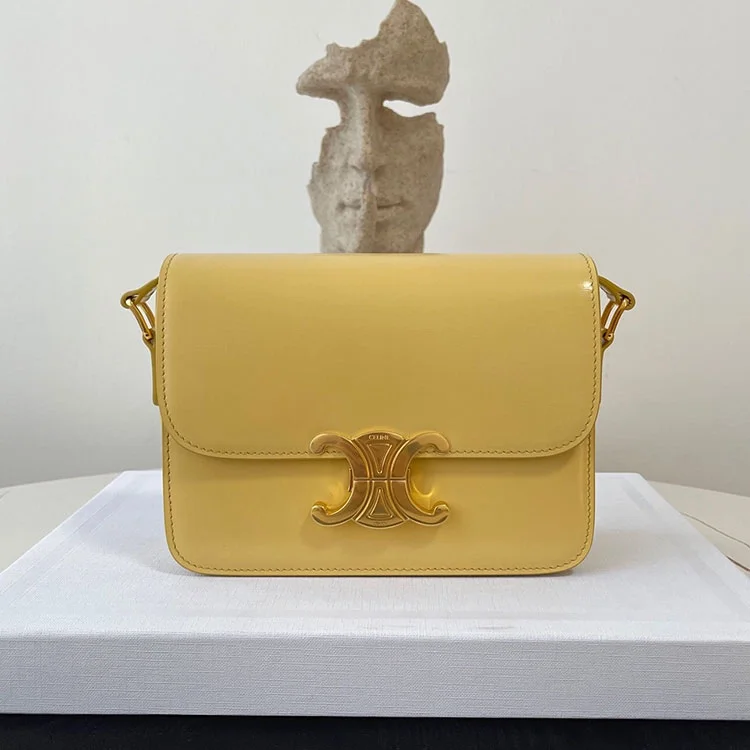 셀린느 틴 트리옹프 백 옐로우