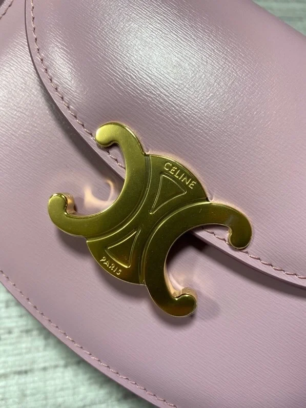 셀린느 미니 클레아 베사체 트리옹프 백 핑크