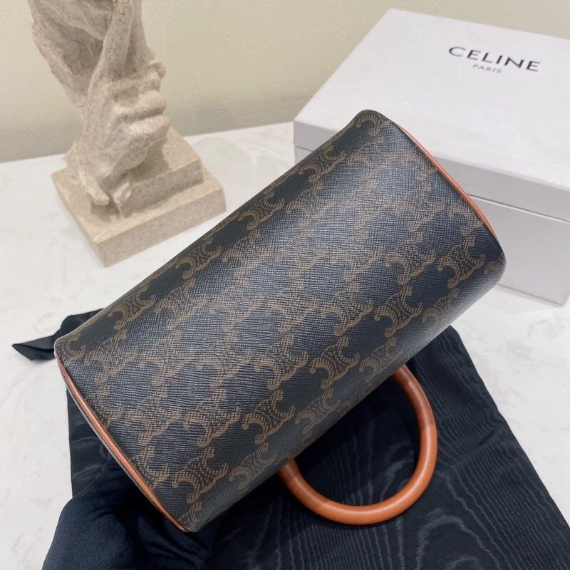 셀린느 트리옹프 스몰 보스턴 백 탠