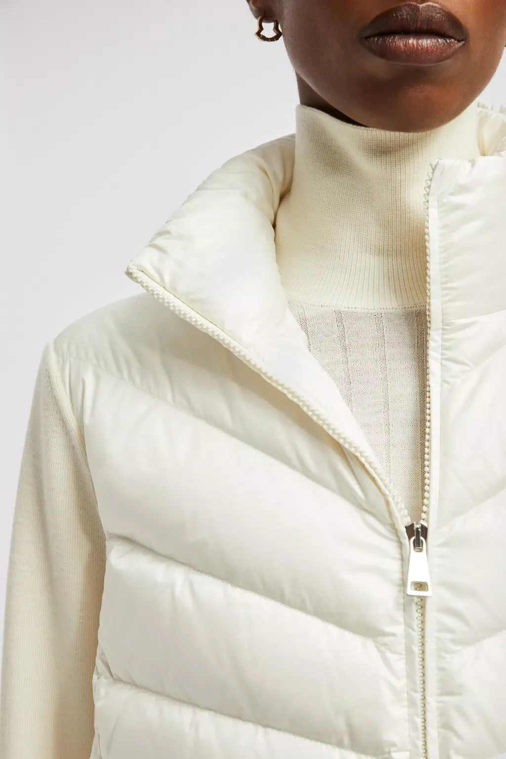 몽클레어 패딩 울 가디건