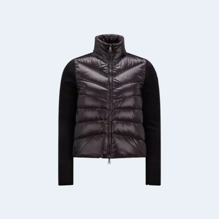 몽클레어 패딩 울 가디건