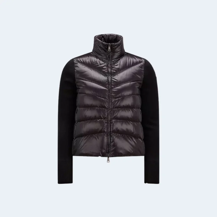 몽클레어 패딩 울 가디건