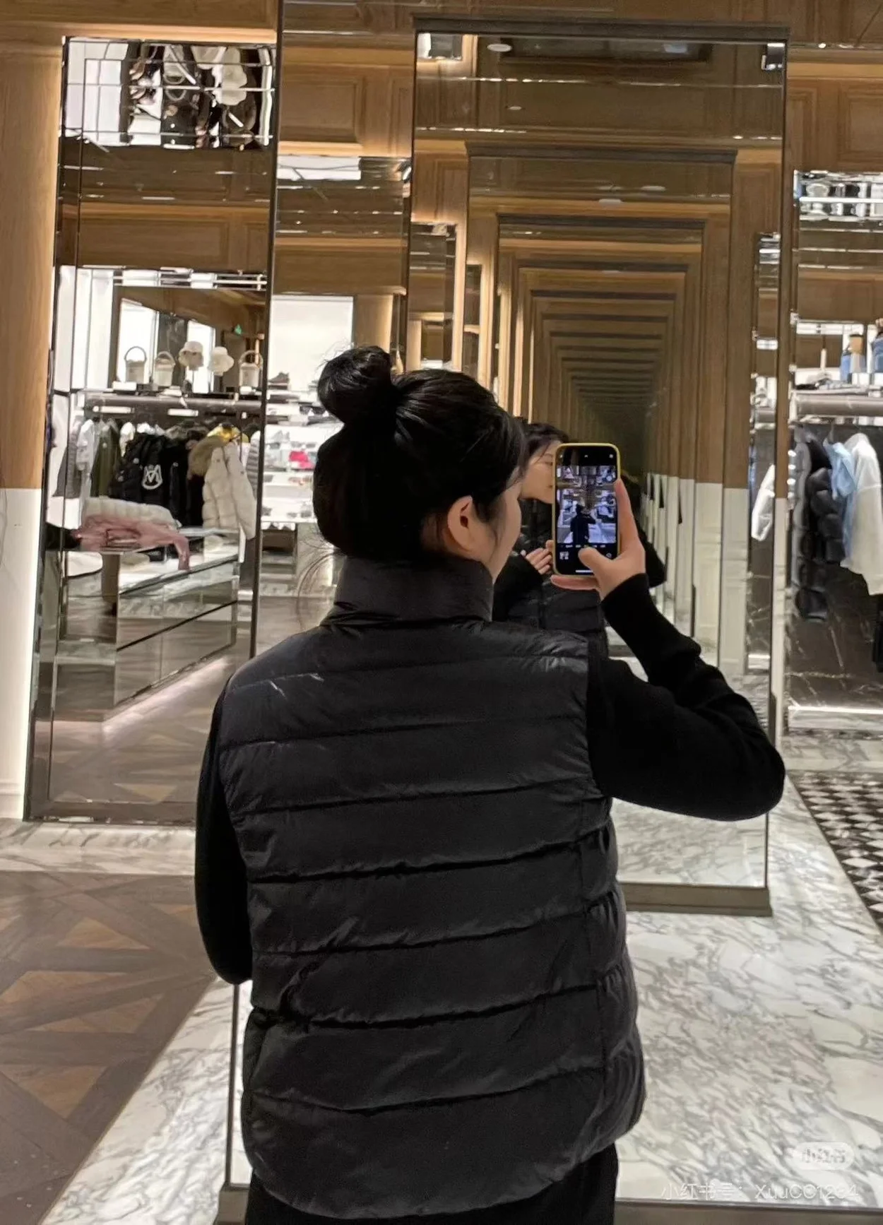 몽클레어 패딩 울 가디건