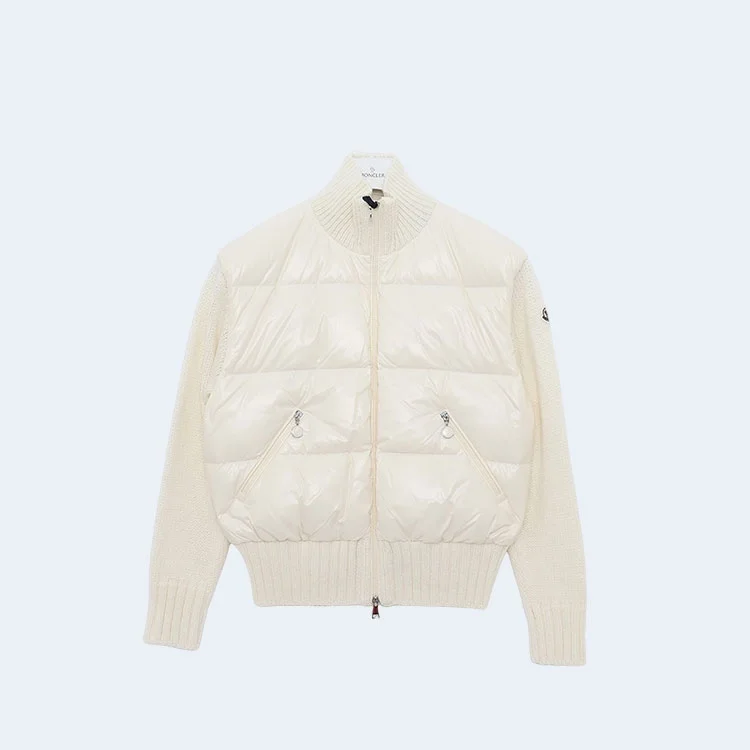 몽클레어 화이트 패딩 자켓