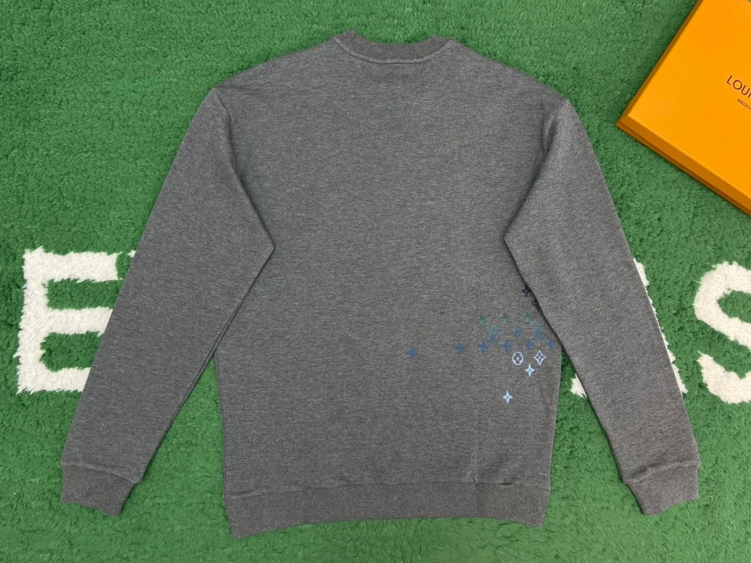 루이비통 엠브로이더드 코튼 스웨트셔츠