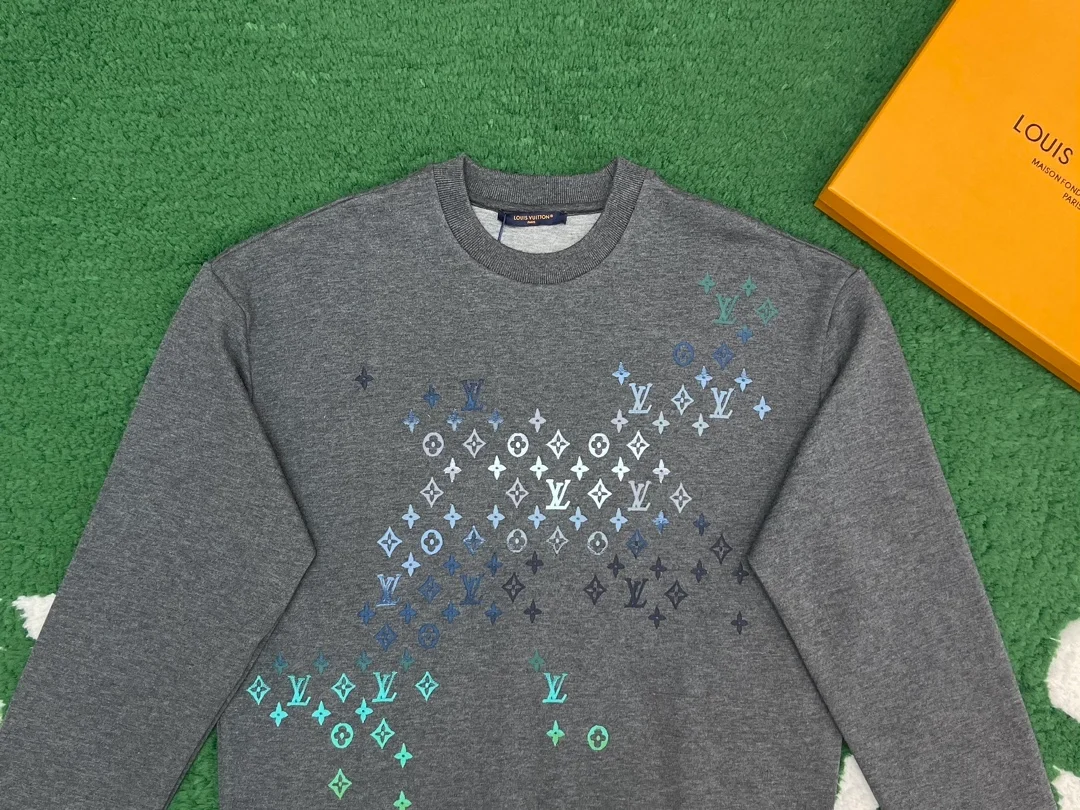 루이비통 엠브로이더드 코튼 스웨트셔츠