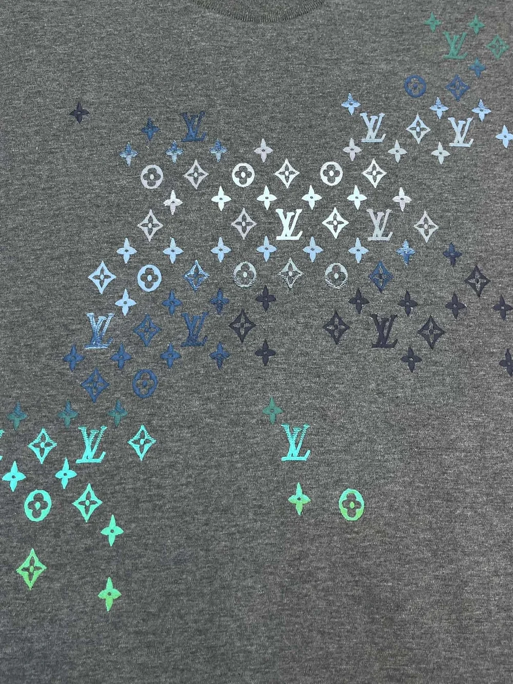 루이비통 엠브로이더드 코튼 스웨트셔츠