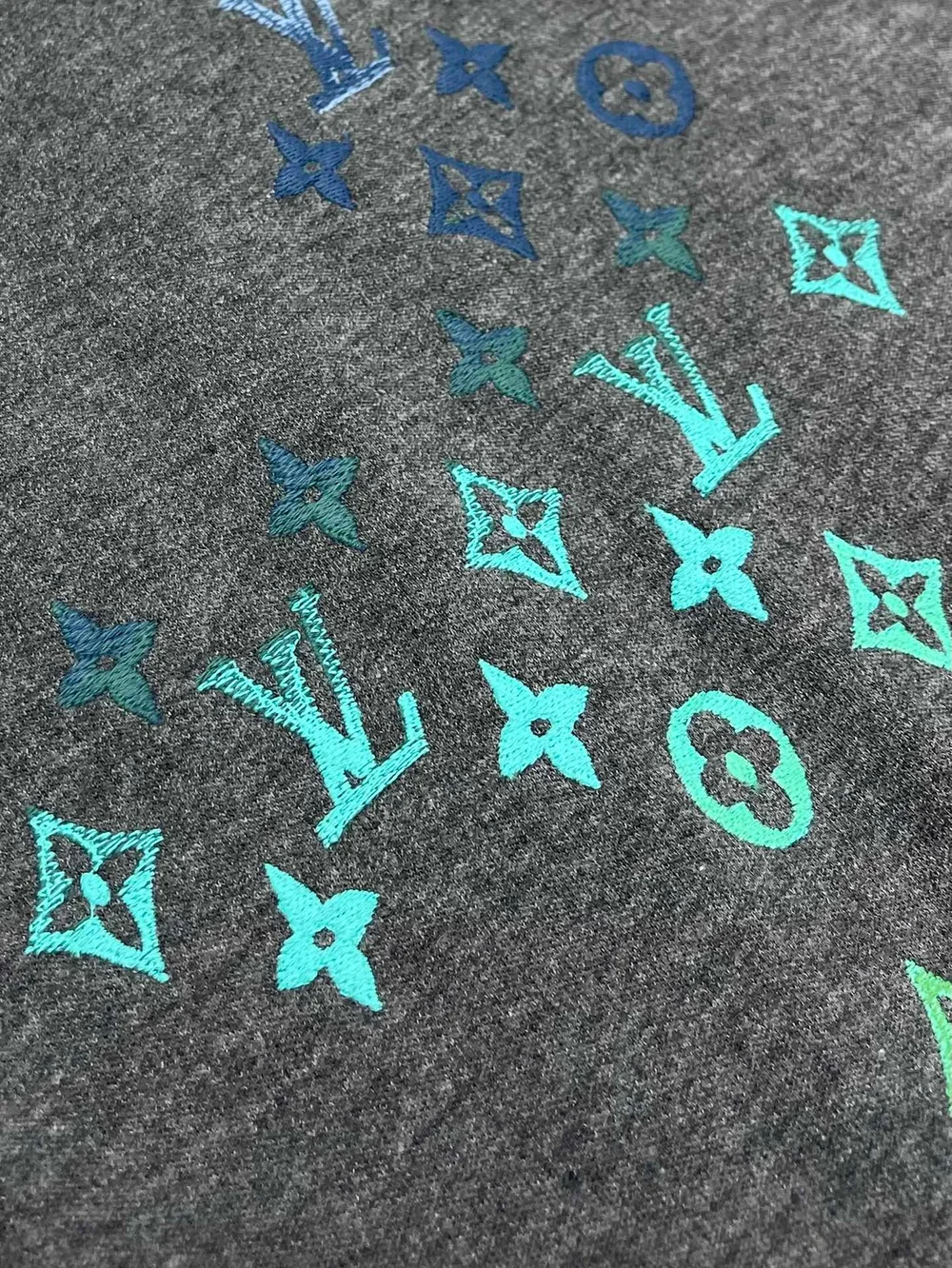 루이비통 엠브로이더드 코튼 스웨트셔츠