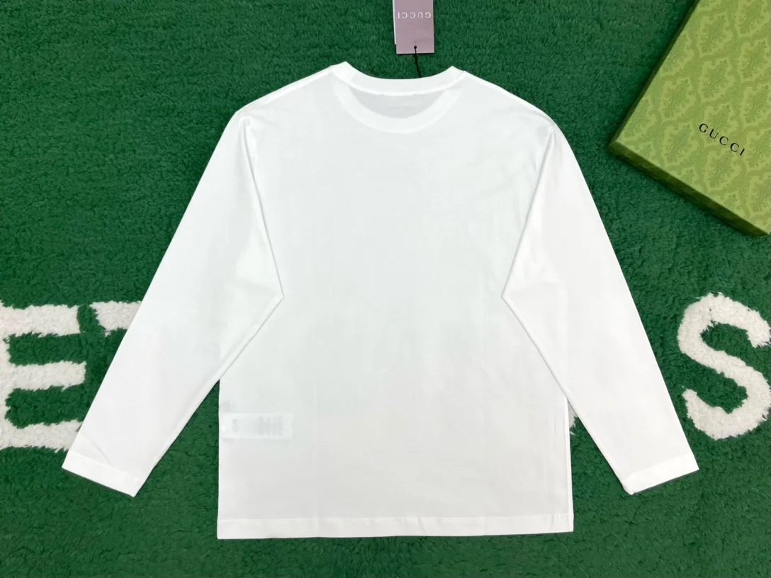 구찌 GUCCI 프린트 코튼 저지 스웨트셔츠