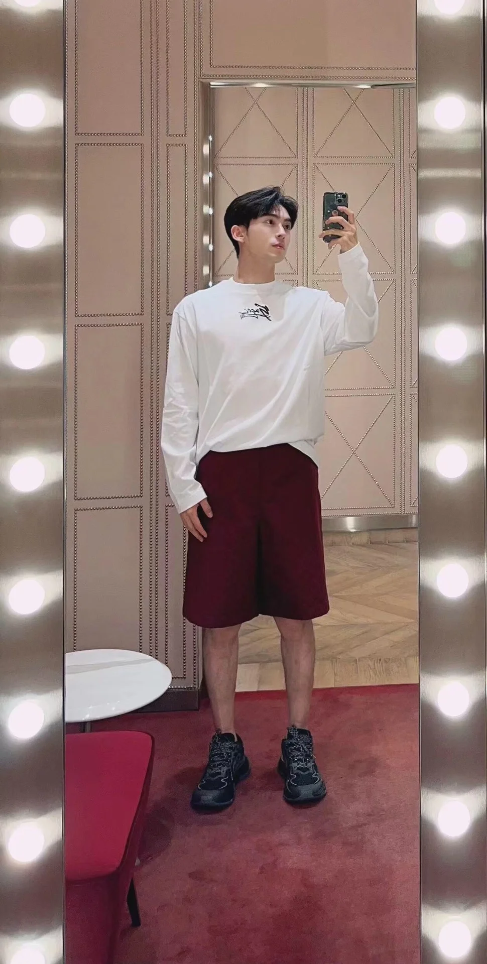 구찌 GUCCI 프린트 코튼 저지 스웨트셔츠