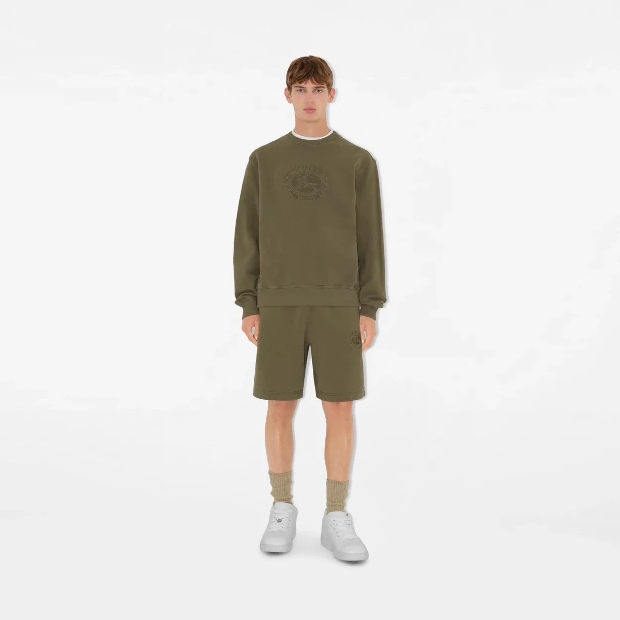 버버리 EKD 코튼 스웨트셔츠