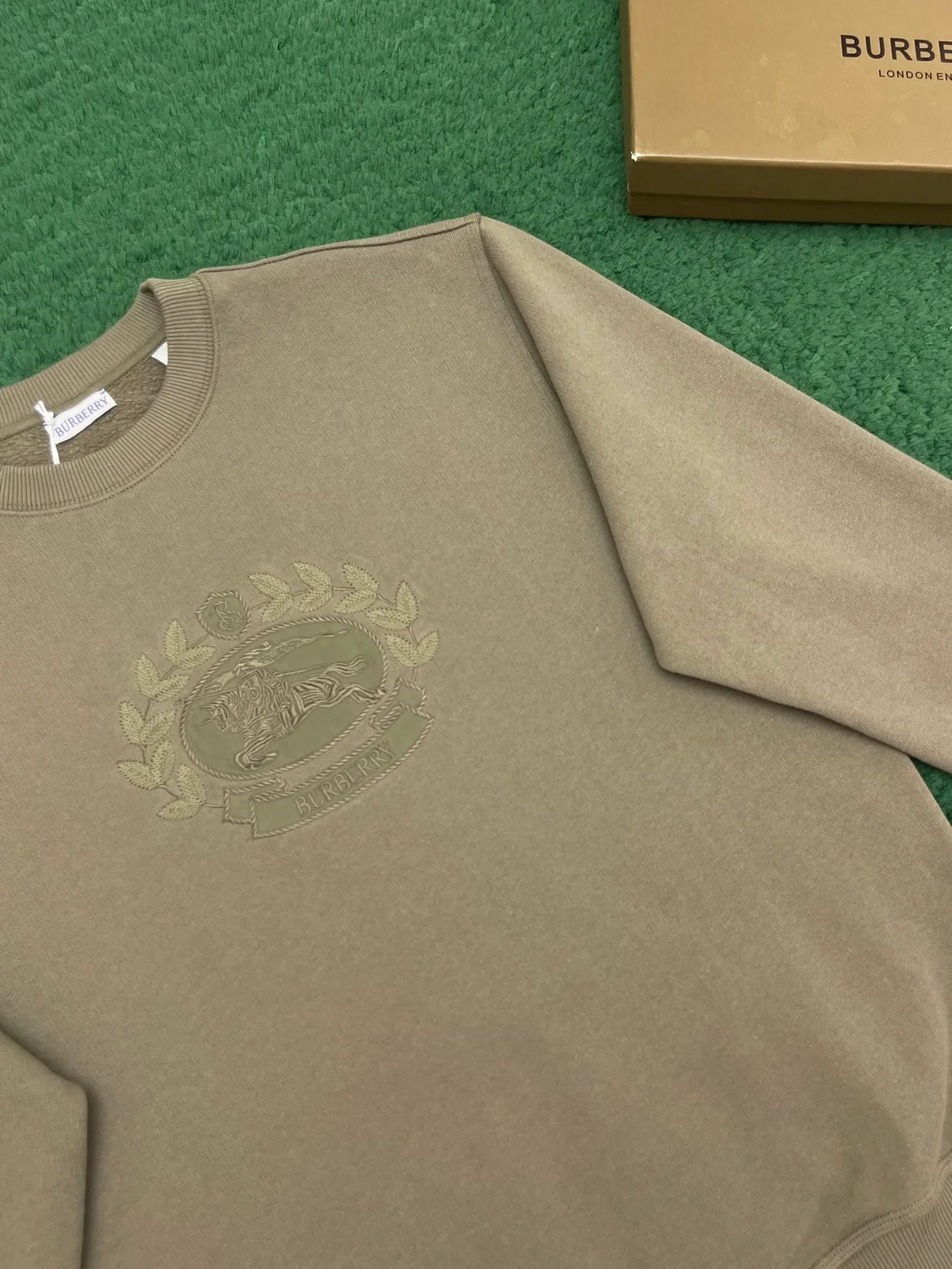 버버리 EKD 코튼 스웨트셔츠