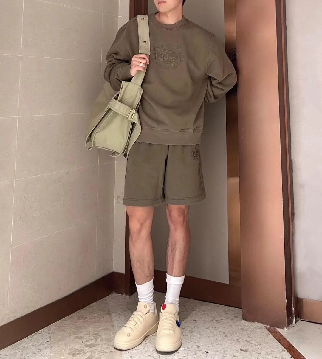 버버리 EKD 코튼 스웨트셔츠