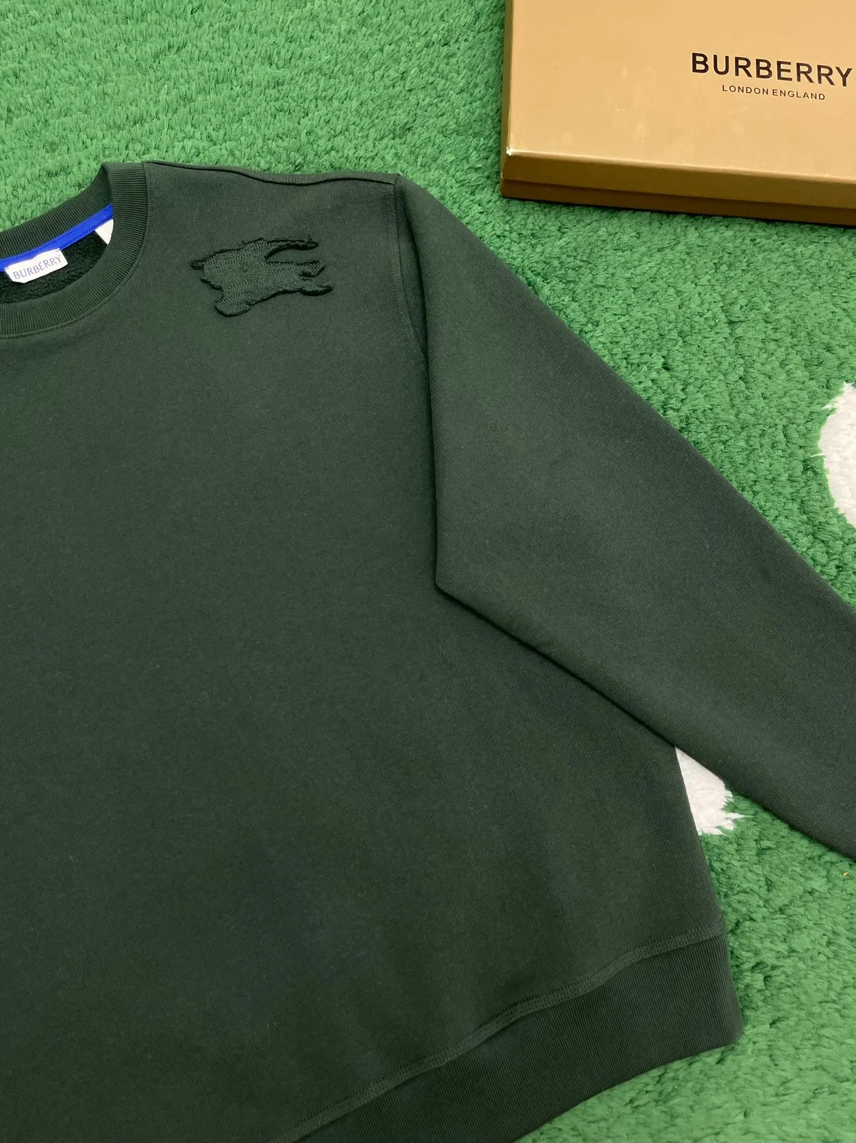 버버리 코튼 스웨트셔츠