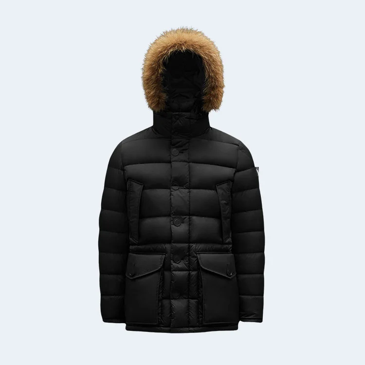 몽클레어 클루니 구스다운 패딩 자켓 블랙