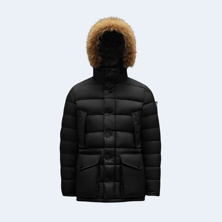 몽클레어 클루니 구스다운 패딩 자켓 블랙