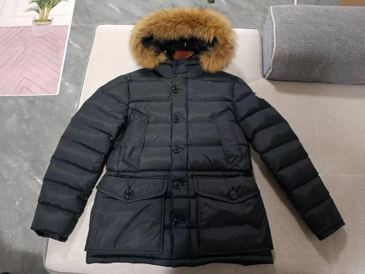 몽클레어 클루니 구스다운 패딩 자켓 블랙