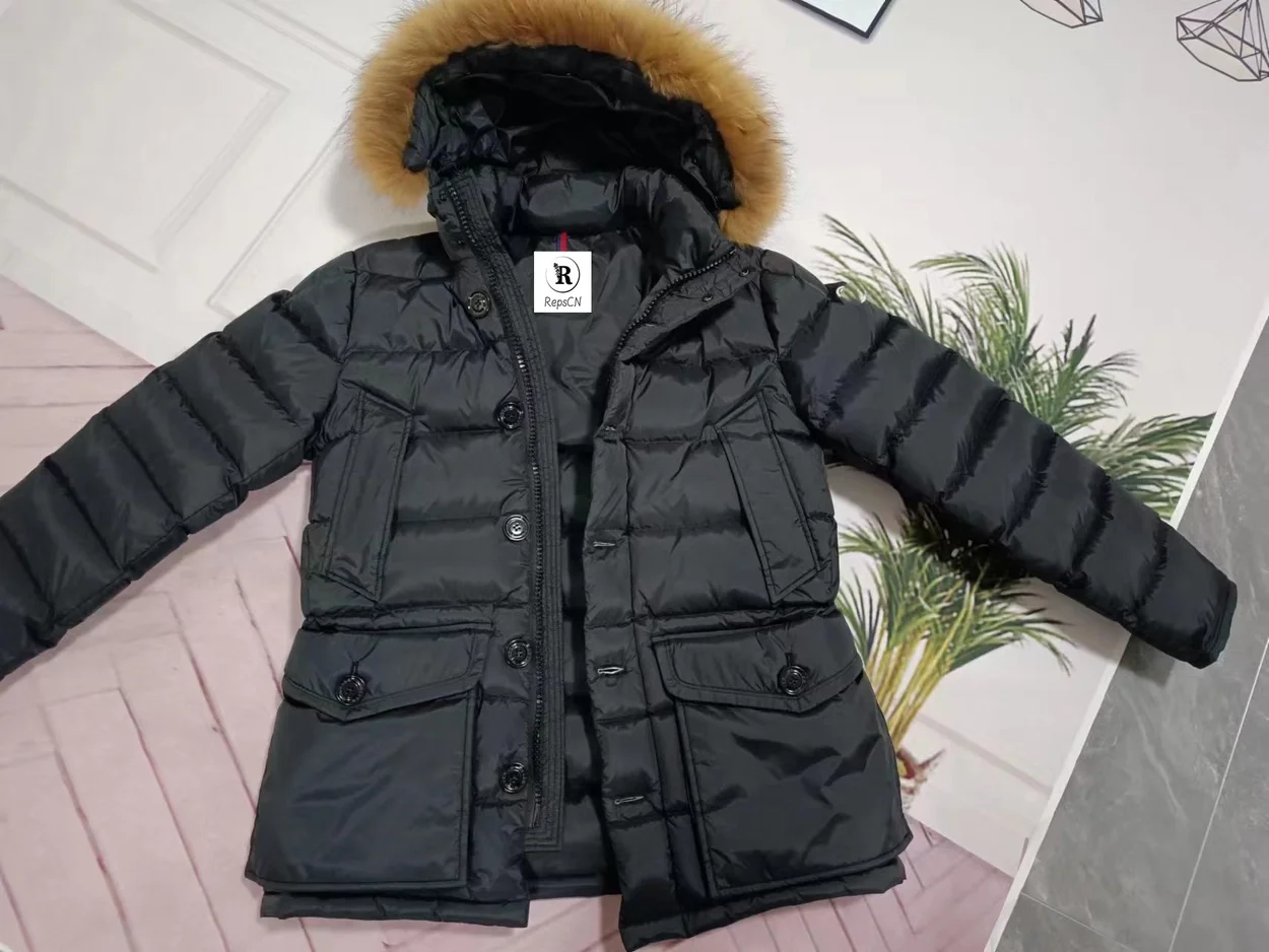 몽클레어 클루니 구스다운 패딩 자켓 블랙