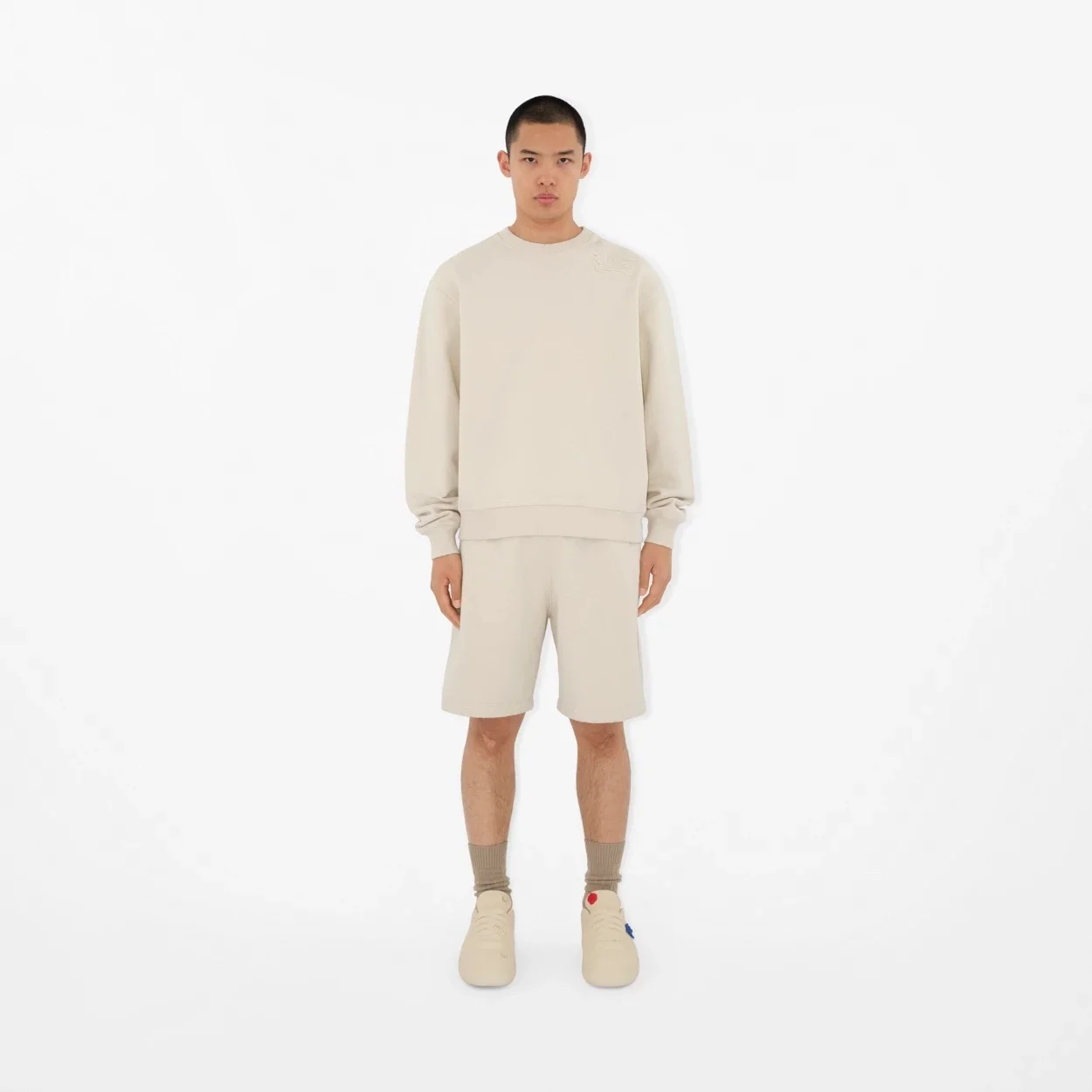 버버리 코튼 스웨트셔츠