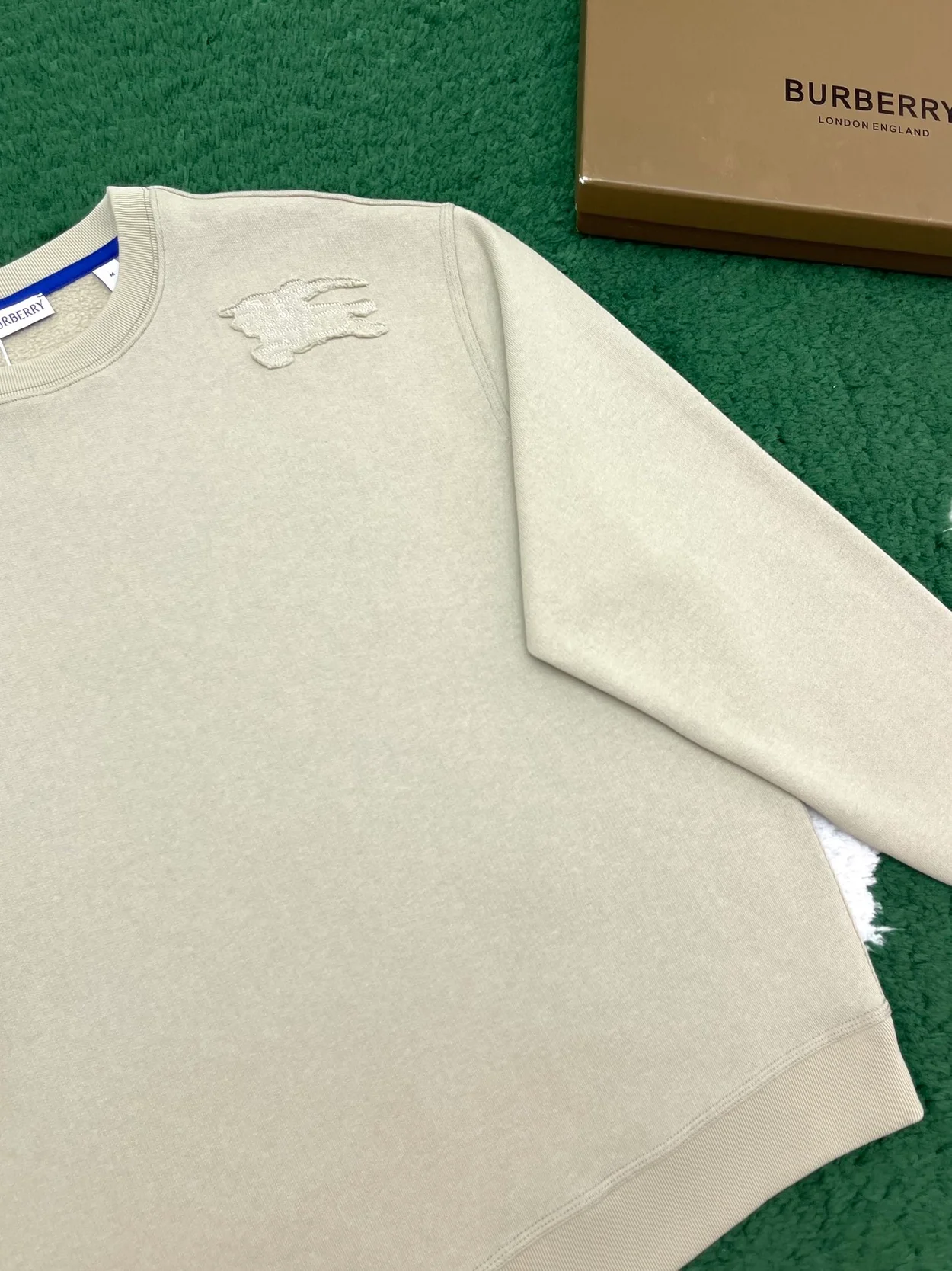 버버리 코튼 스웨트셔츠