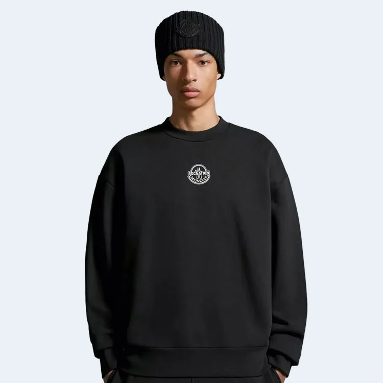 몽클레어 X ROC NATION JAY-Z 로고 스웨트셔츠