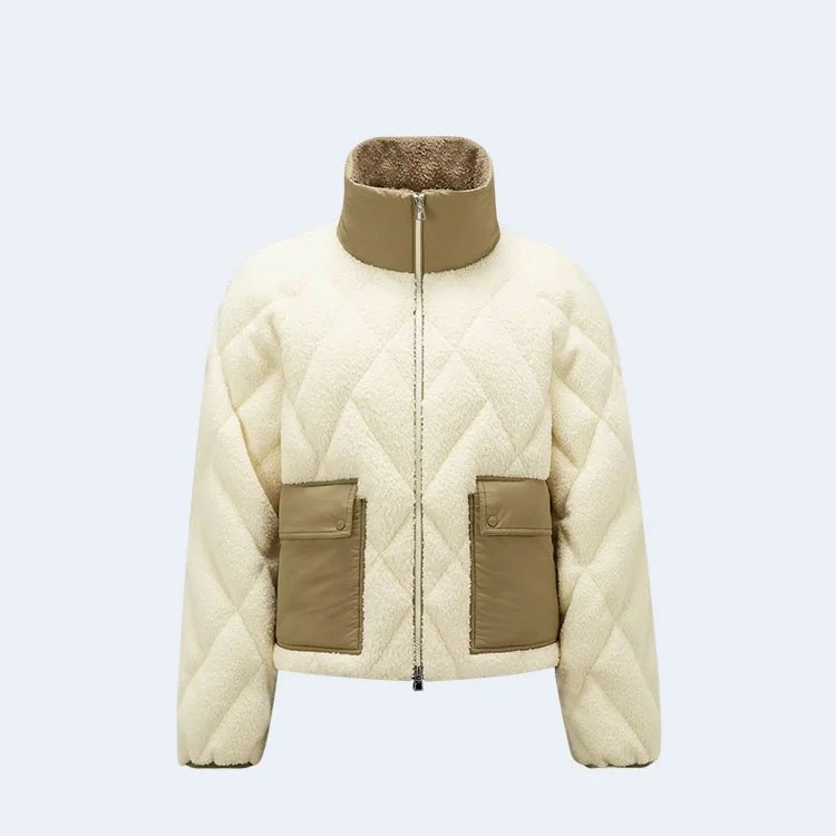 몽클레어 존킬 쇼트 다운 자켓 라이트 베이지