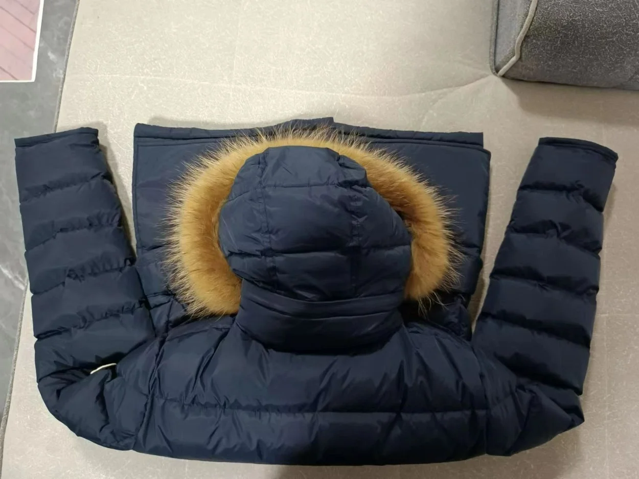 몽클레어 클루니 구스다운 패딩 자켓 네이비